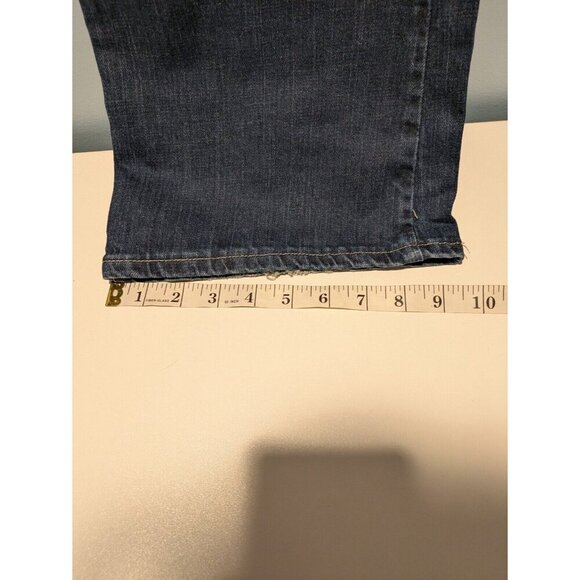 Lee Relaxed Bootcut Denim Jeans Women's 14M Dark Blue - Picture 14 of 14